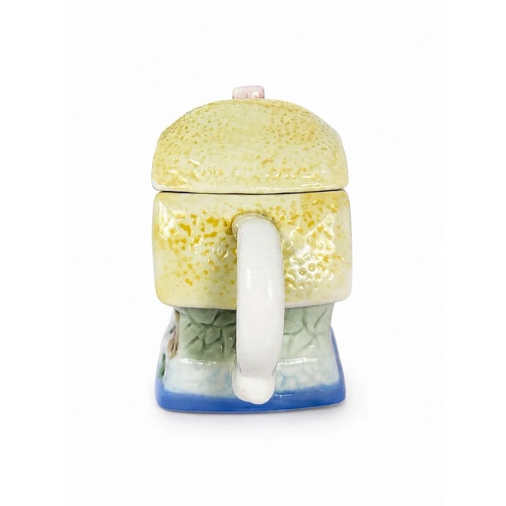 Houston Harvest Cottage House Teapot Ceramic Vintage Cottagecore English Country